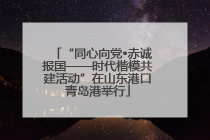 “同心向党•赤诚报国——时代楷模共建活动”在山东港口青岛港举行