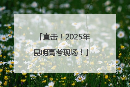 直击！2025年昆明高考现场！