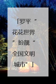 罗平“花花世界”扮靓“全国文明城市”