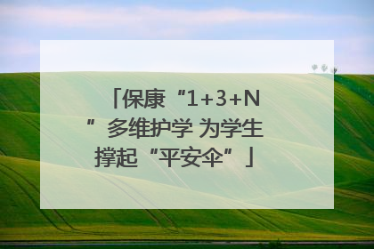 保康“1+3+N”多维护学 为学生撑起“平安伞”