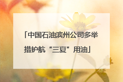 中国石油滨州公司多举措护航“三夏”用油