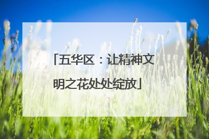 五华区：让精神文明之花处处绽放