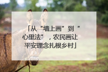 从“墙上画”到“心里法”，农民画让平安理念扎根乡村