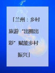 兰州：乡村旅游“出圈出彩”赋能乡村振兴