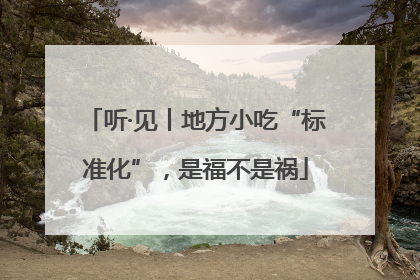 听·见丨地方小吃“标准化”，是福不是祸