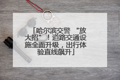 哈尔滨交警 “放大招”！道路交通设施全面升级，出行体验直线飙升