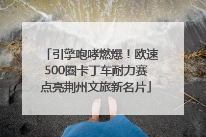引擎咆哮燃爆！欧速500圈卡丁车耐力赛点亮荆州文旅新名片