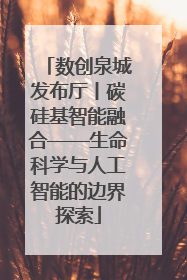 数创泉城发布厅丨碳硅基智能融合——生命科学与人工智能的边界探索