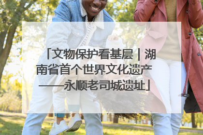 文物保护看基层｜湖南省首个世界文化遗产——永顺老司城遗址