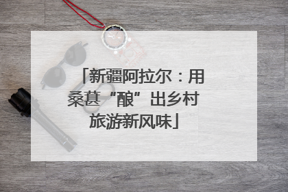 新疆阿拉尔：用桑葚“酿”出乡村旅游新风味