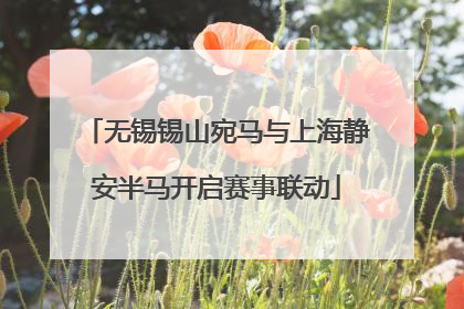 无锡锡山宛马与上海静安半马开启赛事联动