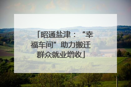 昭通盐津：“幸福车间”助力搬迁群众就业增收