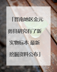 晋南地区金元葬具研究有了新实物标本 最新挖掘资料公布