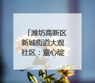 潍坊高新区新城街道大观社区：童心绽放社区舞台 亲子共谱六一欢歌