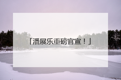 潘展乐重磅官宣！