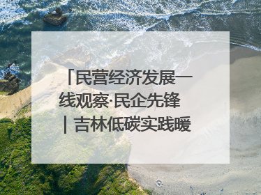 民营经济发展一线观察·民企先锋｜吉林低碳实践暖民心：太阳能供暖技术为北方清洁取暖破局