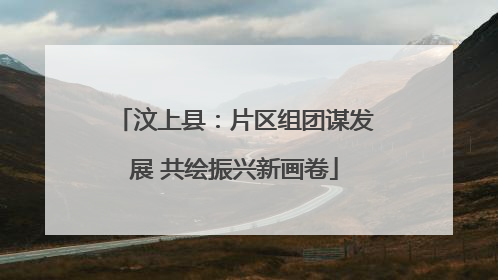 汶上县：片区组团谋发展 共绘振兴新画卷