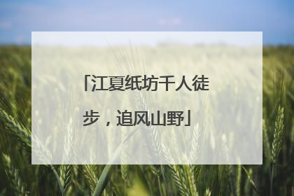江夏纸坊千人徒步，追风山野
