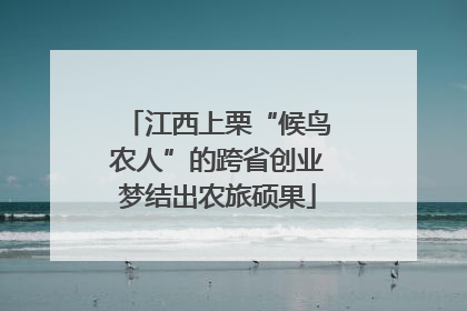 江西上栗“候鸟农人”的跨省创业梦结出农旅硕果