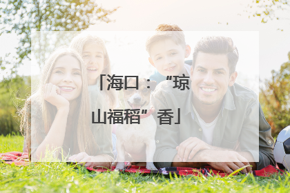 海口：“琼山福稻”香