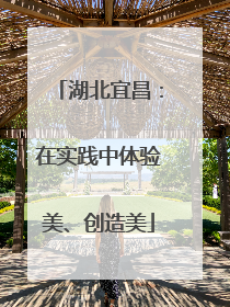 湖北宜昌：在实践中体验美、创造美