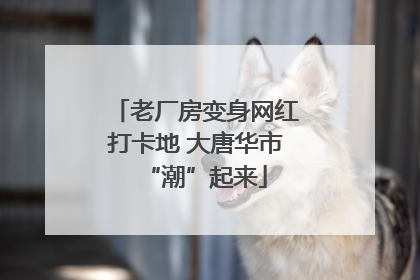 老厂房变身网红打卡地 大唐华市“潮”起来