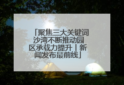 聚焦三大关键词 沙湾不断推动园区承载力提升丨新闻发布最前线