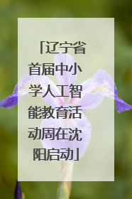 辽宁省首届中小学人工智能教育活动周在沈阳启动