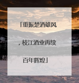 重振楚酒雄风，枝江酒业再续百年辉煌