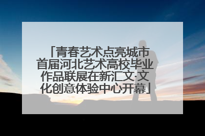 青春艺术点亮城市 首届河北艺术高校毕业作品联展在新汇文·文化创意体验中心开幕