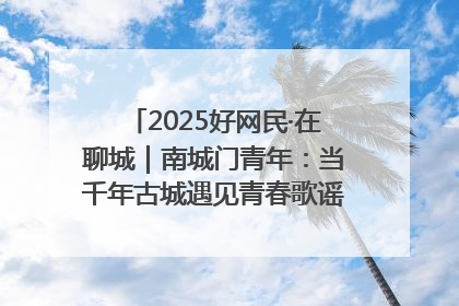 2025好网民·在聊城｜南城门青年：当千年古城遇见青春歌谣 一湖碧水见证的“聊城式浪漫”