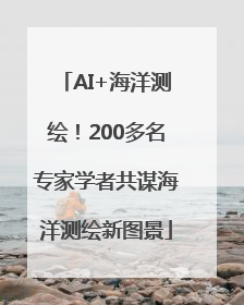 AI+海洋测绘！200多名专家学者共谋海洋测绘新图景