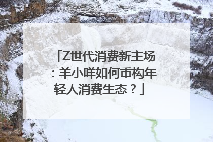 Z世代消费新主场：羊小咩如何重构年轻人消费生态？